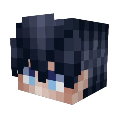 BillionMocha90 Minecraft avatar head, 3D render