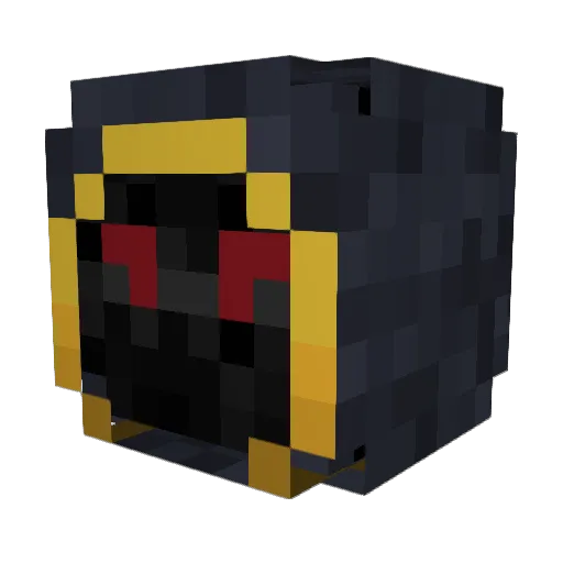 Billlzy Minecraft avatar head, 3D render