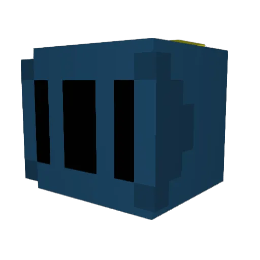 BillyAW Minecraft avatar head, 3D render