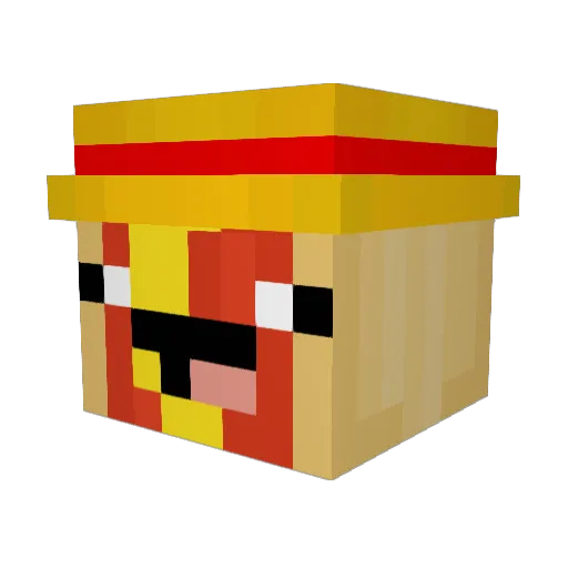 BillyBoJenkins73 Minecraft avatar head, 3D render