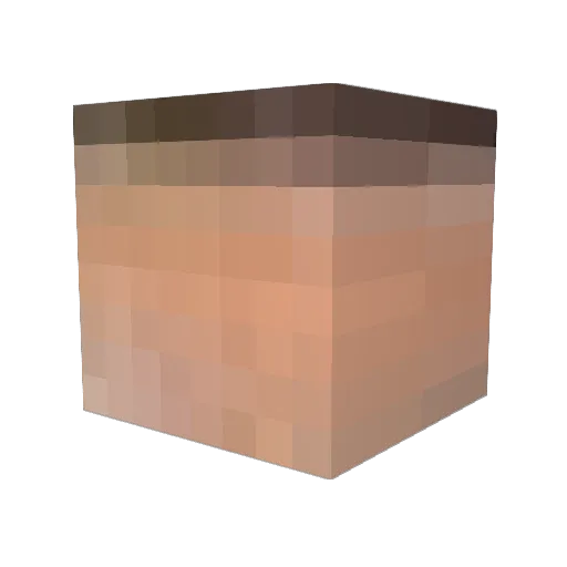BillyBob1010 Minecraft avatar head, 3D render