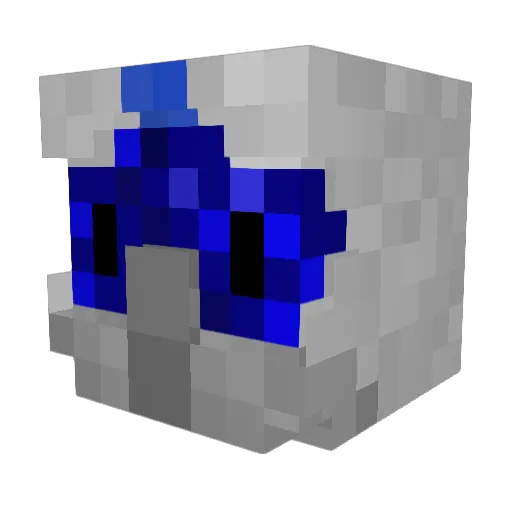 BillyBobRay29 Minecraft avatar head, 3D render
