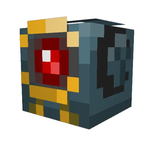 BillyBobsy Minecraft avatar head, 3D render