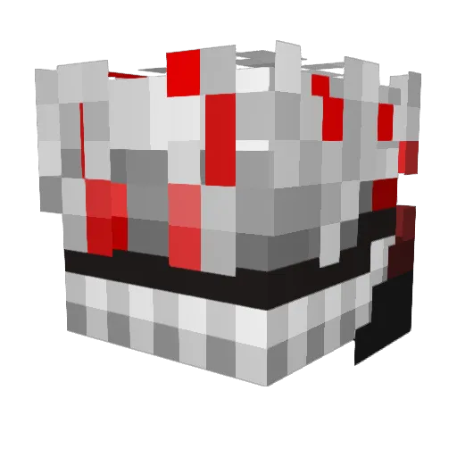 BillyMalinga Minecraft avatar head, 3D render