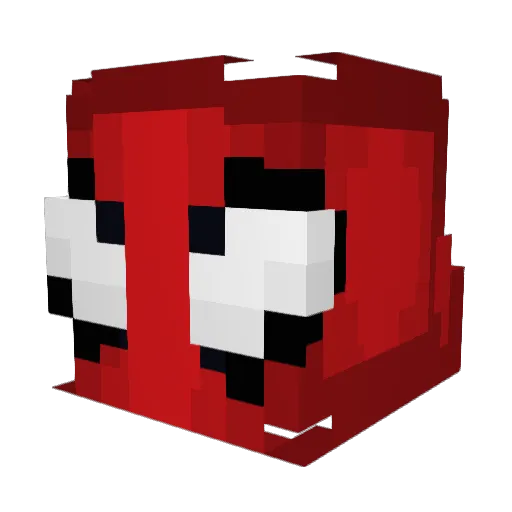 BillySavage Minecraft avatar head, 3D render