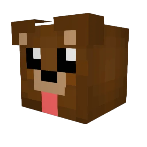 BillyWitThaGas Minecraft avatar head, 3D render