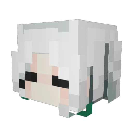 BillyYang0_0 Minecraft avatar head, 3D render