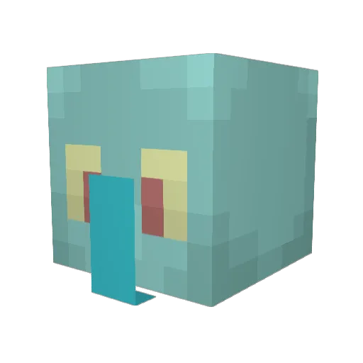 Billy_Hunt Minecraft avatar head, 3D render