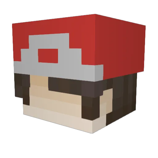 Billy_SB Minecraft avatar head, 3D render