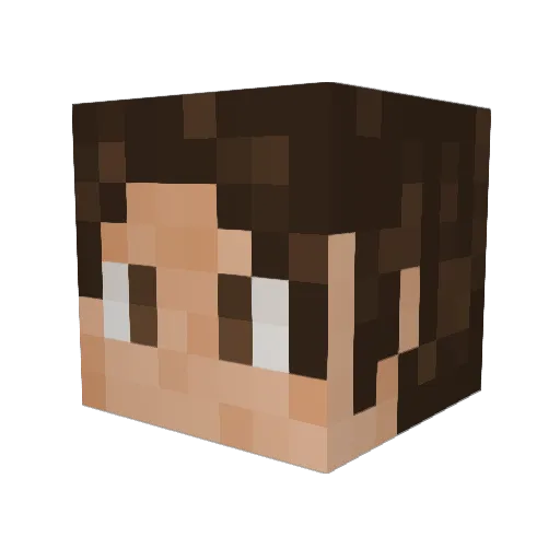 Billy_The_Potato Minecraft avatar head, 3D render