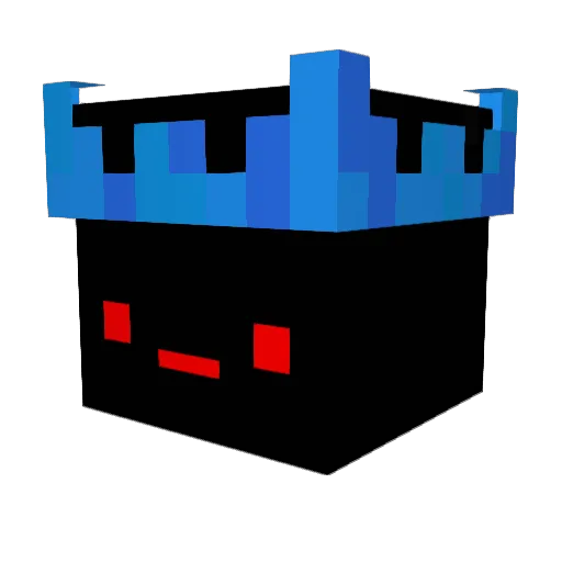 Billybobjr12 Minecraft avatar head, 3D render