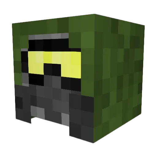 BillytheGoat69 Minecraft avatar head, 3D render