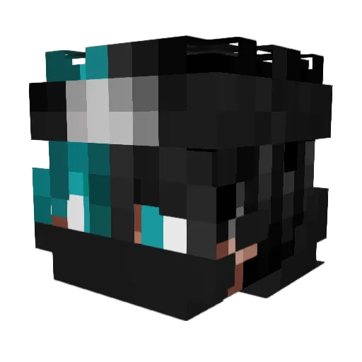 Billyy_ Minecraft avatar head, 3D render