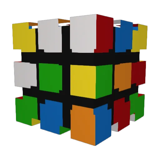 Bilmis Minecraft avatar head, 3D render