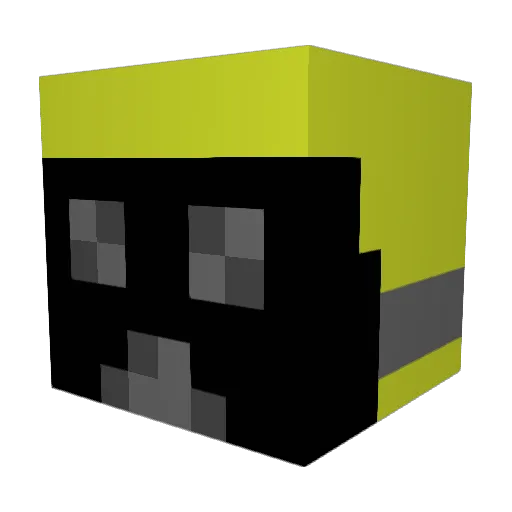 Bilo_27 Minecraft avatar head, 3D render