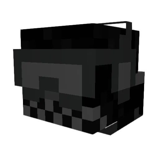 BimHaltSchwitzer Minecraft avatar head, 3D render