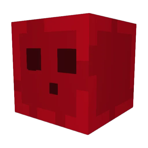 Bimmy8 Minecraft avatar head, 3D render