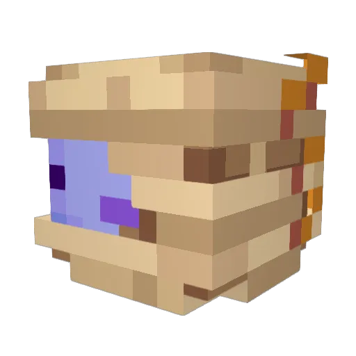 BinTinFreshSkin Minecraft avatar head, 3D render