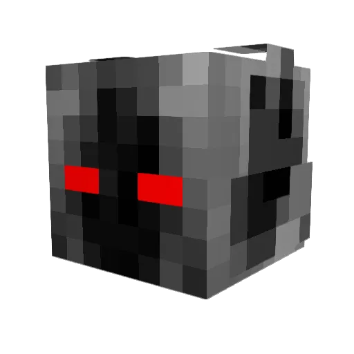 BinaryBanshee Minecraft avatar head, 3D render