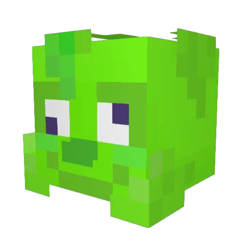 BinaryGrind Minecraft avatar head, 3D render
