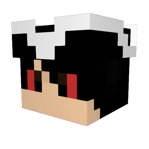 BingChilling1 Minecraft avatar head, 3D render
