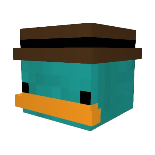 Bingschilling1 Minecraft avatar head, 3D render