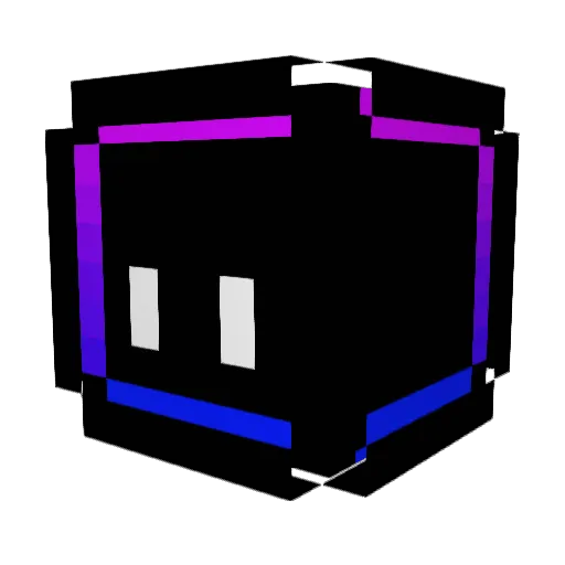Binks60 Minecraft avatar head, 3D render