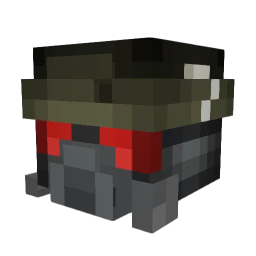 Binkus__ Minecraft avatar head, 3D render
