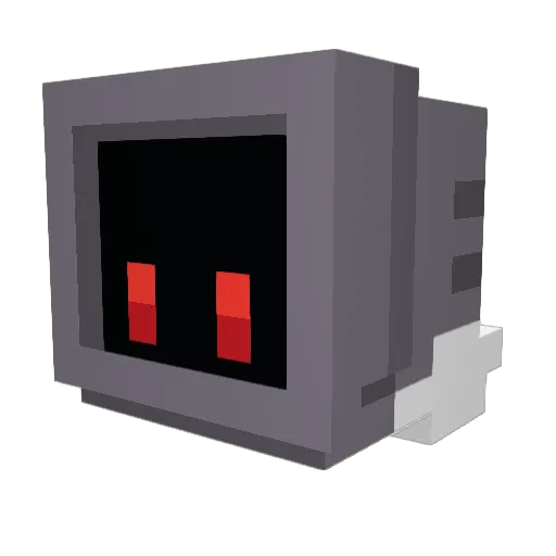 BioBonk Minecraft avatar head, 3D render