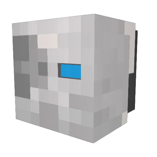 BioLex21 Minecraft avatar head, 3D render