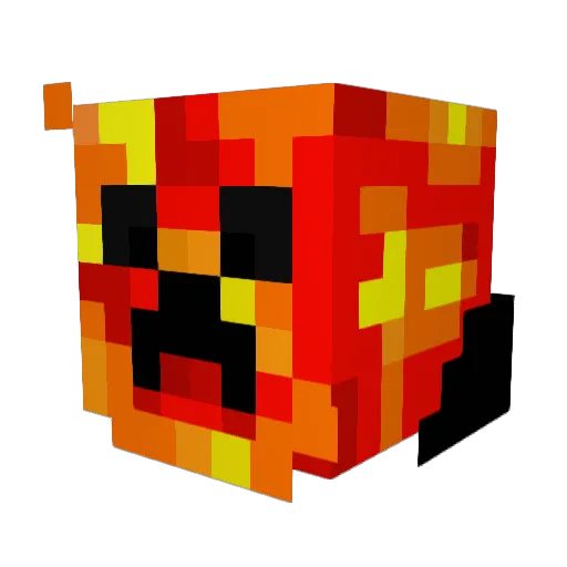 BioPro89 Minecraft avatar head, 3D render