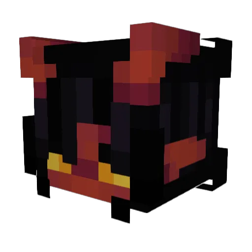 BioVolck Minecraft avatar head, 3D render