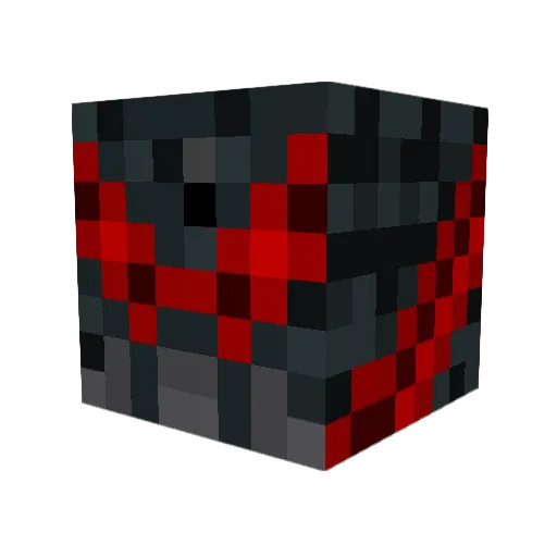 BioZilla Minecraft avatar head, 3D render