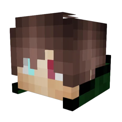 Bio_Reaper Minecraft avatar head, 3D render