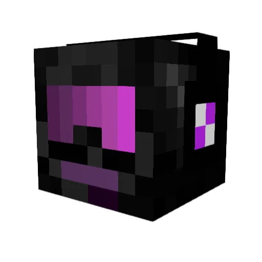 BionicTitan Minecraft avatar head, 3D render