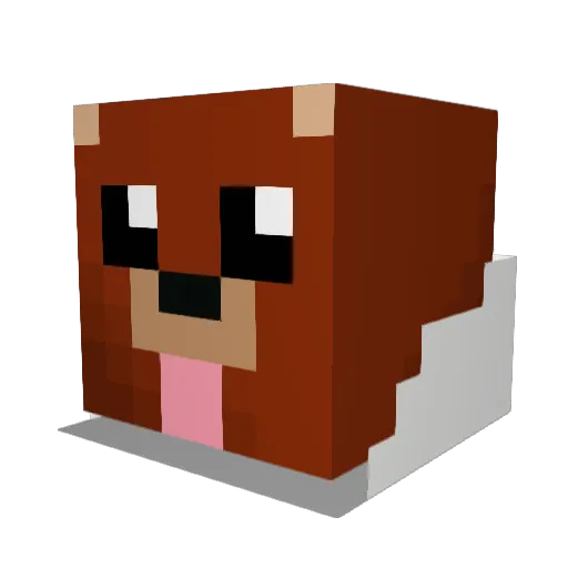 Bionikaleech5 Minecraft avatar head, 3D render