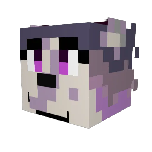 Bionix__ Minecraft avatar head, 3D render