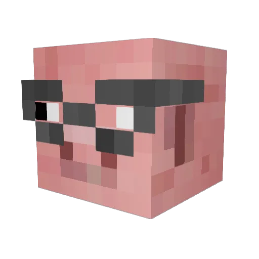 Bionuke552 Minecraft avatar head, 3D render
