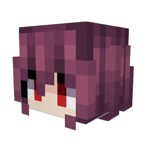 Biostrakk110 Minecraft avatar head, 3D render