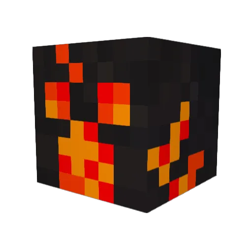 Biovine Minecraft avatar head, 3D render