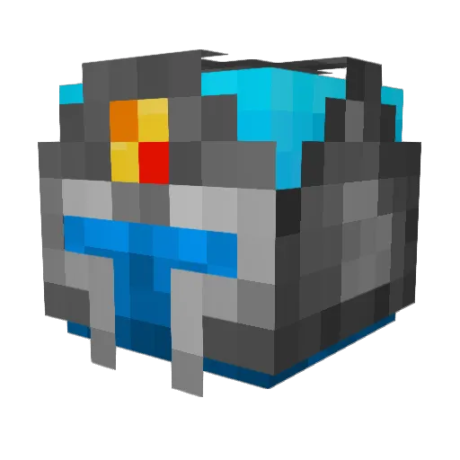 Birch2000 Minecraft avatar head, 3D render