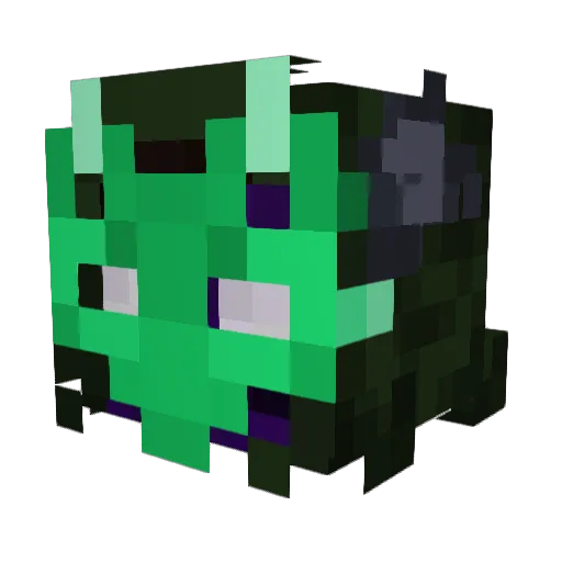BirdMoy Minecraft avatar head, 3D render