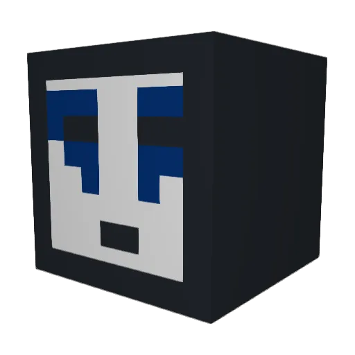 BirdOfJudgement Minecraft avatar head, 3D render