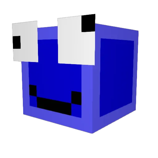 BirdStriker Minecraft avatar head, 3D render