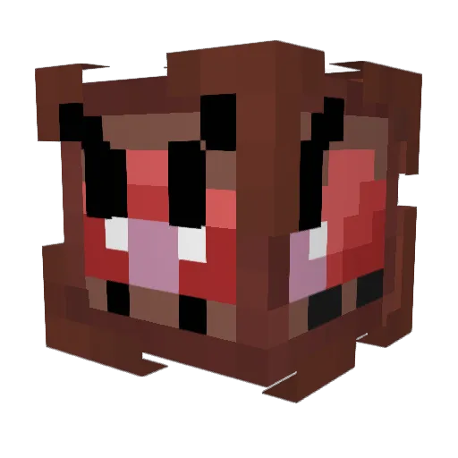 Bird_Box Minecraft avatar head, 3D render