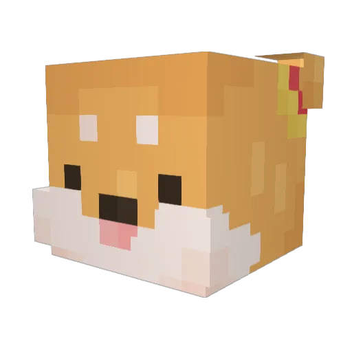 Bird_MPemwong Minecraft avatar head, 3D render