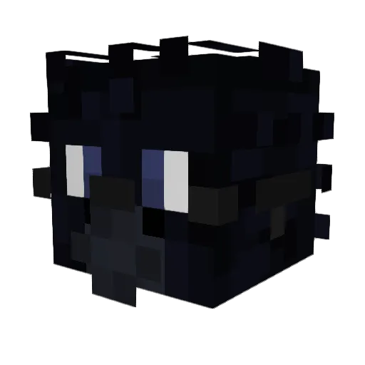 Birdbrain_108 Minecraft avatar head, 3D render