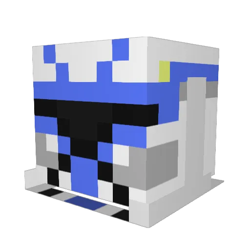 BirdieBen606 Minecraft avatar head, 3D render