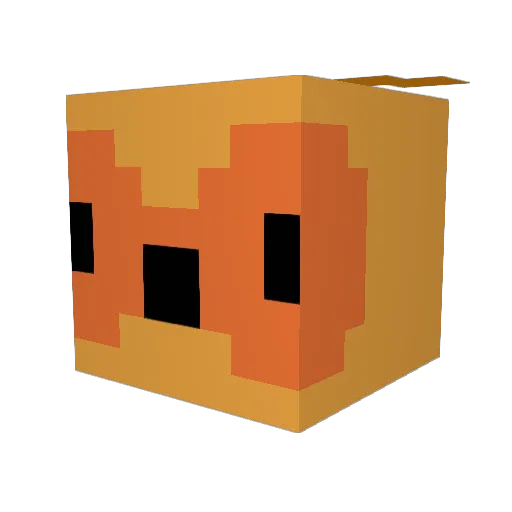 BirdsAreBlocks Minecraft avatar head, 3D render