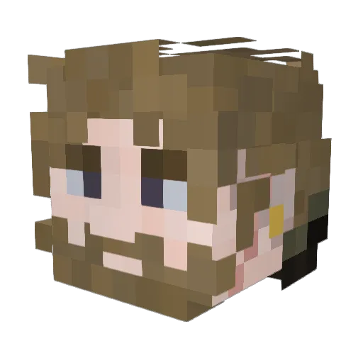 Minecraft-Avatar von Birdy_RM: Kopf als 3D-Render